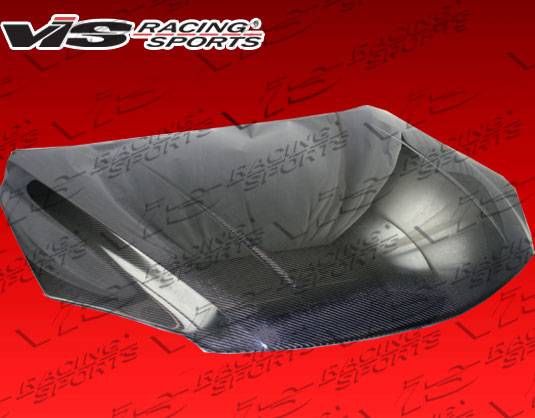 VIS - 2007-2009 MazdaSpeed 3 HB VIS Carbon Fiber Hood OEM Style