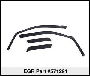 EGR - EGR 04-12 Chev Colorado/GMC Canyon Crew Cab In-Channel Window Visors - Set of 4 (571291) 571291WB - Image 5