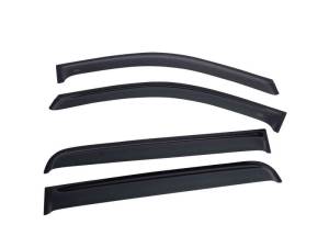 EGR - EGR 07+ Chev Silverado/GMC Sierra Ext Cab Tape-On Window Visors - Set of 4 (641501) 641501WB - Image 2