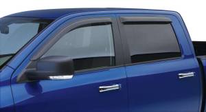 EGR - EGR 09+ Dodge F/S Pickup Quad Cab Tape-On Window Visors - Set of 4 (642651) 642651WB - Image 2