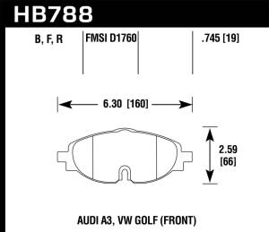 Hawk Performance - HPS 5.0 HB788B.745 - Image 9