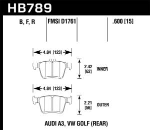 Hawk Performance - HPS 5.0 HB789B.600 - Image 4