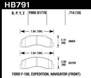 Hawk Performance - HPS 5.0 HB791B.714 - Image 4