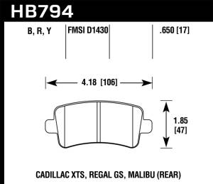 Hawk Performance - HPS 5.0 HB794B.650 - Image 4