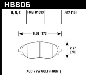 Hawk Performance - HPS 5.0 HB806B.624 - Image 4