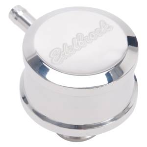 Edelbrock - Edelbrock PCV for Valve Cover Aluminum Round Push In w/ 90-Degree Port Breather Look w/ Etched Logo 4407 - Image 7