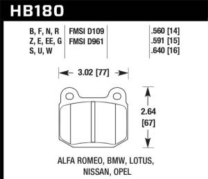 Hawk Performance - BLUE 9012 HB180E.640 - Image 8