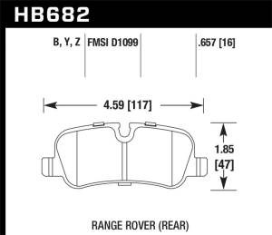 Hawk Performance - HPS 5.0 HB682B.657 - Image 1