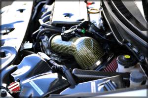 Password JDM - 2012-2015 Honda Civic Si Password:JDM Dry Carbon Kevlar PowerChamber Intake - Image 5