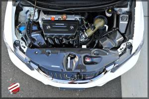 Password JDM - 2012-2015 Honda Civic Si Password:JDM Dry Carbon Kevlar PowerChamber Intake - Image 6