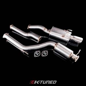 K-Tuned - 2012-2015 Honda Civic Si Sedan K-Tuned Cat Back Exhaust System - Image 1