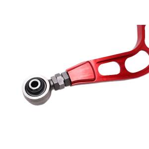 GodSpeed Project - 2012-2015 Honda Civic GodSpeed Spherical Bearing Adjustable Rear Camber Arm - Red - Image 2