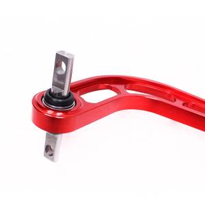 GodSpeed Project - 2012-2015 Honda Civic GodSpeed Spherical Bearing Adjustable Rear Camber Arm - Red - Image 3