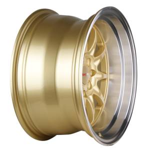 Tracklite - Traklite Holeshot 15X9 4X100/114 ET0 Champion Gold/Polished Lip - Image 2