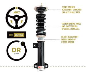 BC Racing - 2012-2015 Honda Civic BC Racing Type DR Coilovers - Image 1