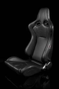 Braum - Braum Venom Series Racing Seats (Black Leatherette) ?? Pair - Image 2