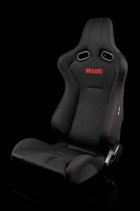 Braum - Braum Venom Series Racing Seats (Red Stitching) ?? Pair - Image 2