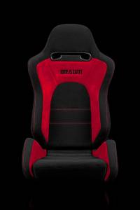 Braum - Braum S8 Series Racing Seats (Red and Black) ?? Pair - Image 1