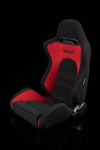 Braum - Braum S8 Series Racing Seats (Red and Black) ?? Pair - Image 2