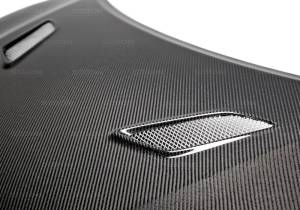 Seibon - 2014-2015 Honda Civic Coupe Seibon Carbon Fiber Hood - MG Style - Image 3