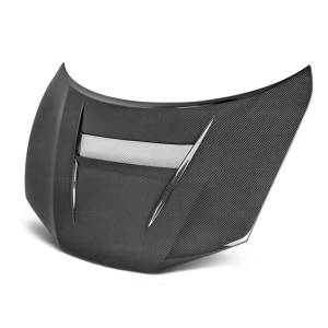 Seibon - 2014-2015 Honda Civic Coupe Seibon Carbon Fiber Hood - VSII Style - Image 1