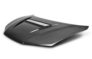 Seibon - 2014-2015 Honda Civic Coupe Seibon Carbon Fiber Hood - VSII Style - Image 2