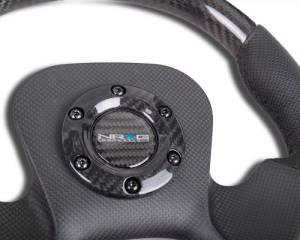 NRG Innovations - NRG Innovations 320mm Carbon Fiber Steering Wheel - Carbon Fiber Center - Image 2