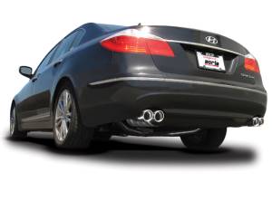 Borla - 2009-2012 Hyundai Genesis 4.6L Sedan Borla Cat-Back S-Type Exhaust - Image 2