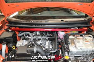 Tanabe - 2012-2013 Toyota Prius C Tanabe Sustec Strut Tower Bar - Front - Image 2