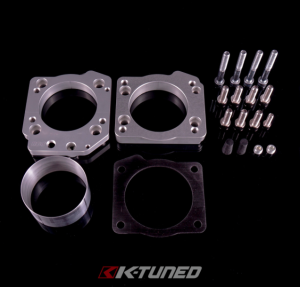 K-Tuned - 2003-2008 Acura TXS K-Tuned ZDX Throttle Body Adapter - RBC/RRC Bolt Pattern - Image 2