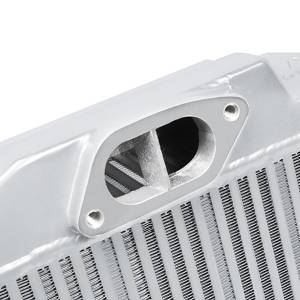 Mishimoto - 2015+ Subaru STI Mishimoto Top-Mount Intercooler - Silver Cooler/Black Hoses - Image 4