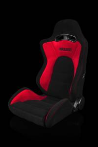 Braum - Braum S8 Series Racing Seats V2 (Black and Red) ?? Pair - Image 2