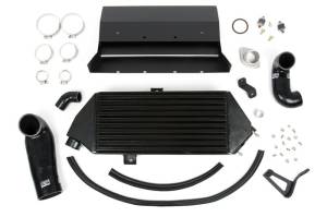 GrimmSpeed - 2011-2014 Subaru WRX GrimmSpeed Top Mount Intercooler Kit - Black - Image 1