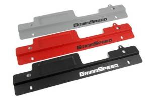 GrimmSpeed - 2011-2014 Subaru WRX and STI GrimmSpeed Radiator Shroud w/ Tool Tray - Brushed Stainless - Image 4