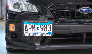 GrimmSpeed - 2018+ Subaru WRX and STI GrimmSpeed License Plate Relocation Kit - Image 3