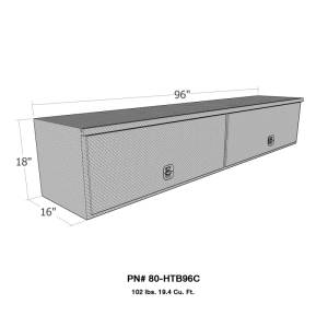 Westin - Truck Tool Box 80-HTB96C - Image 4