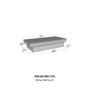 Westin - Truck Tool Box 80-RB117FL - Image 4