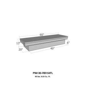 Westin - Truck Tool Box 80-RB154FL - Image 1