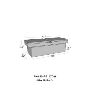 Westin - Truck Tool Box 80-RB157GW - Image 2