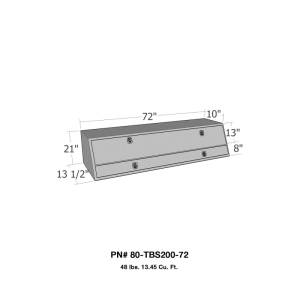 Westin - Truck Tool Box 80-TBS200-72 - Image 1