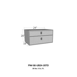 Westin - Truck Tool Box 80-UB24-20TD - Image 1