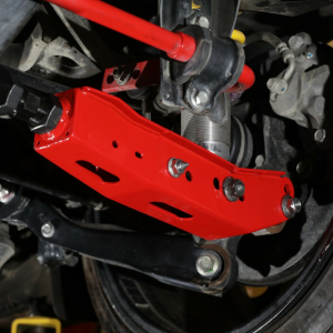 BLOX Racing - BLOX Racing Rear Lower Control Arms - Red (2013+ Subaru BRZ/Toyota 86 / 2008+ Subaru WRX/STI) BXSS-50010-RD - Image 2