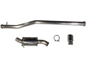 MAPerformance - 2008-2015 Mitsubishi Evo X MAPerformance Dual Exit Cat-Back - Polished Tips - Image 2