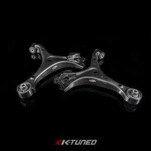 K-Tuned - 2012-2015 Honda Civic Base/Si K-Tuned Front Control Arm with Hardened Rubber Bushing - Image 1