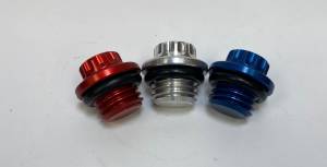 JC Racing - Honda TRK450R/ TRX450ER JC Racing Billet Aluminum Oil Caps - Image 2