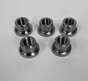 JC Racing - JC Racing M10 x 1.25 Weld-In Frame Bungs - 5 Pack - Image 1