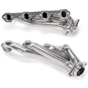 BBK - 1979-1993 Ford Mustang 5.0 BBK Shorty Unequal Length Exhaust Headers - 1-5/8in Silver Ceramic - Image 2