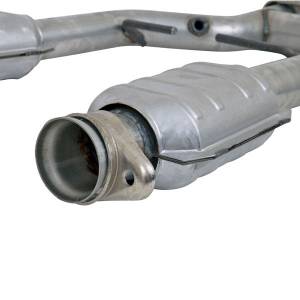 BBK - 1996-2004 Ford Mustang 4.6 GT / Cobra BBK Short Mid H Pipe w Catalytic Converters 2-1/2in - Image 2