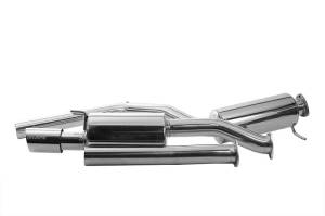 Full Race - 2012-2015 Honda Civic Si Full-Race V-band Exhaust System (2 Door 2.5") - Image 1