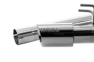 Full Race - 2012-2015 Honda Civic Si Full-Race V-band Exhaust System (2 Door 3.0") - Image 2